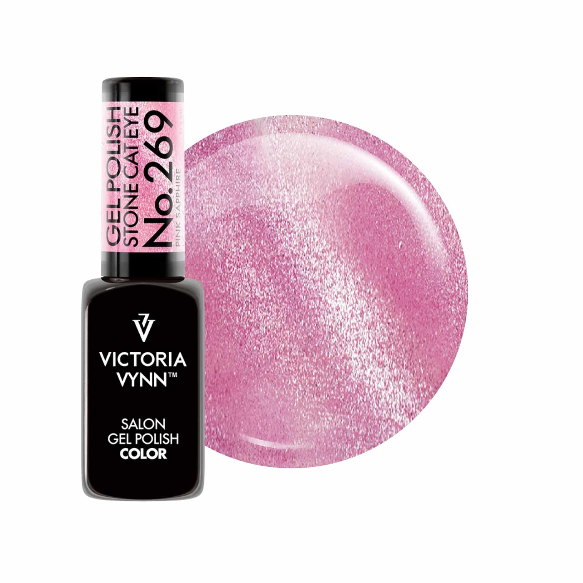 Gel Polish 269 Cat Eye Pink Sapphire