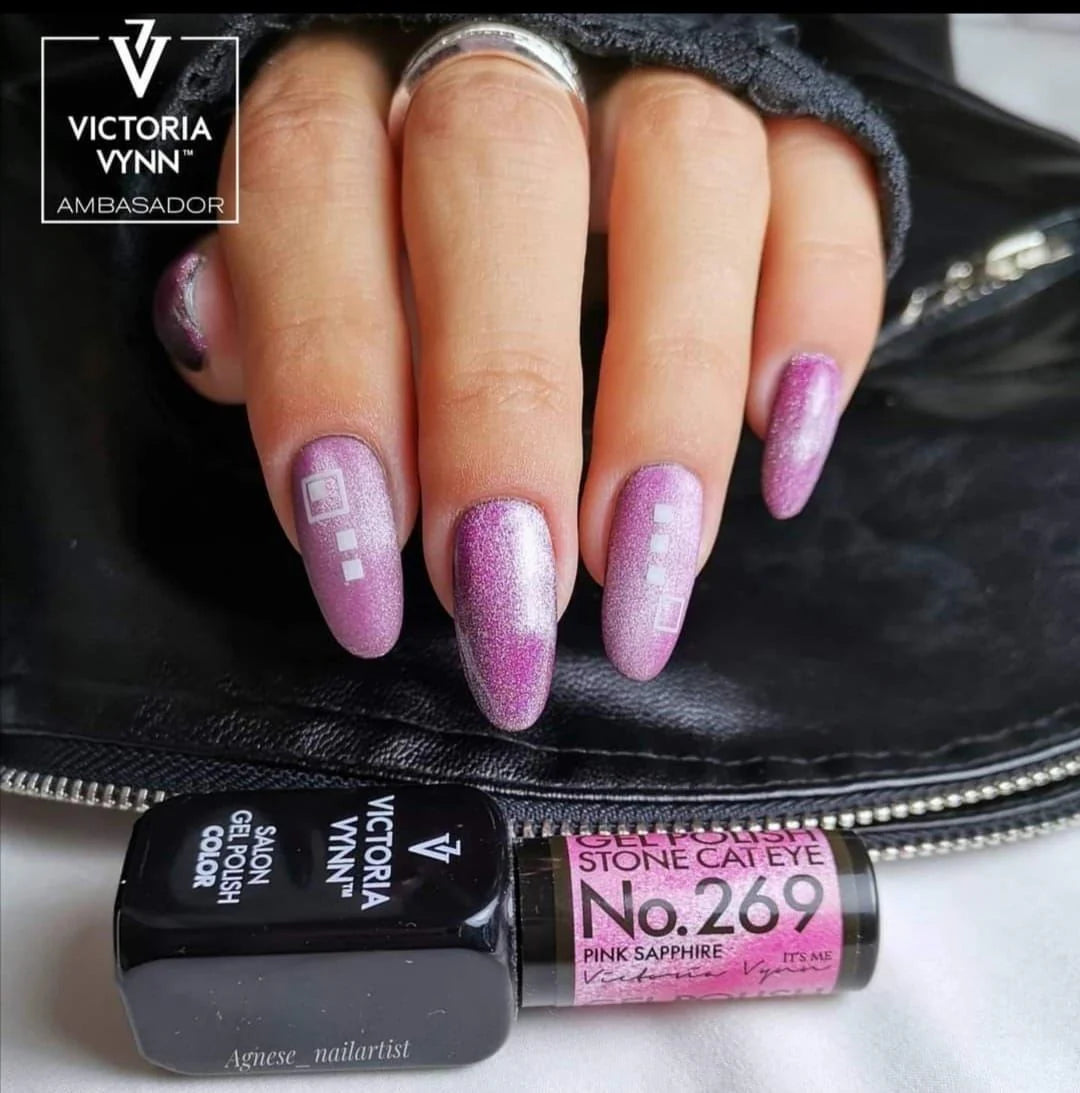 Gel Polish 269 Cat Eye Pink Sapphire