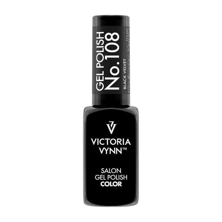 Gel Polish 108 Black Velvet