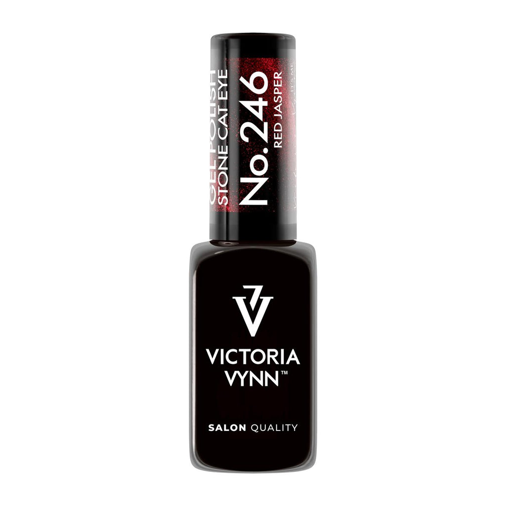 Gel Polish 246 Cat Eye Red Jasper