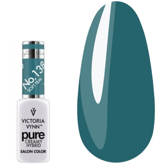 Gel Polish 138 Soft Teal