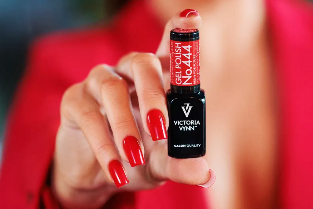 Gel Polish 444 Red-Y For Future