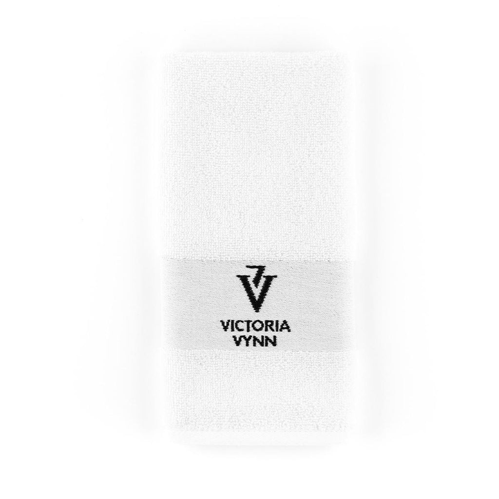 TOWEL , white with logo VV