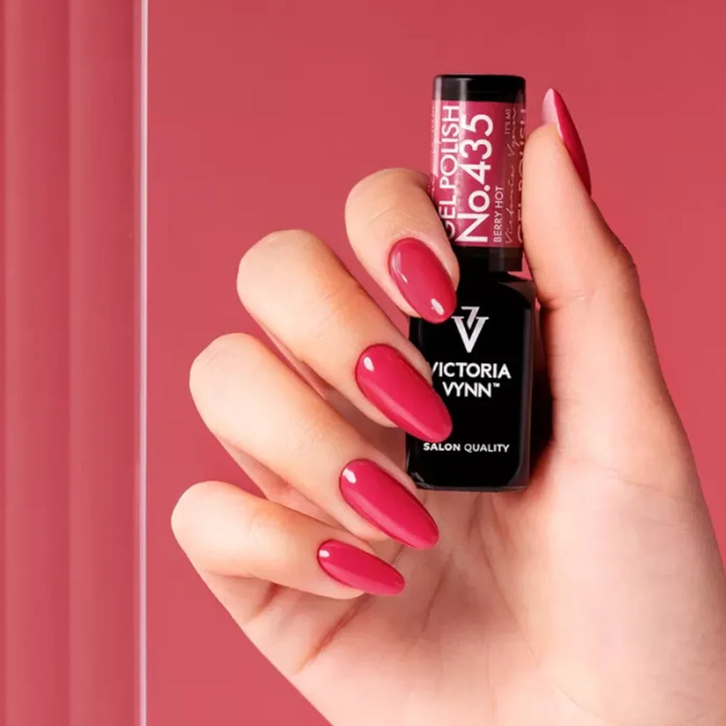 Gel Polish 435 Berry Hot